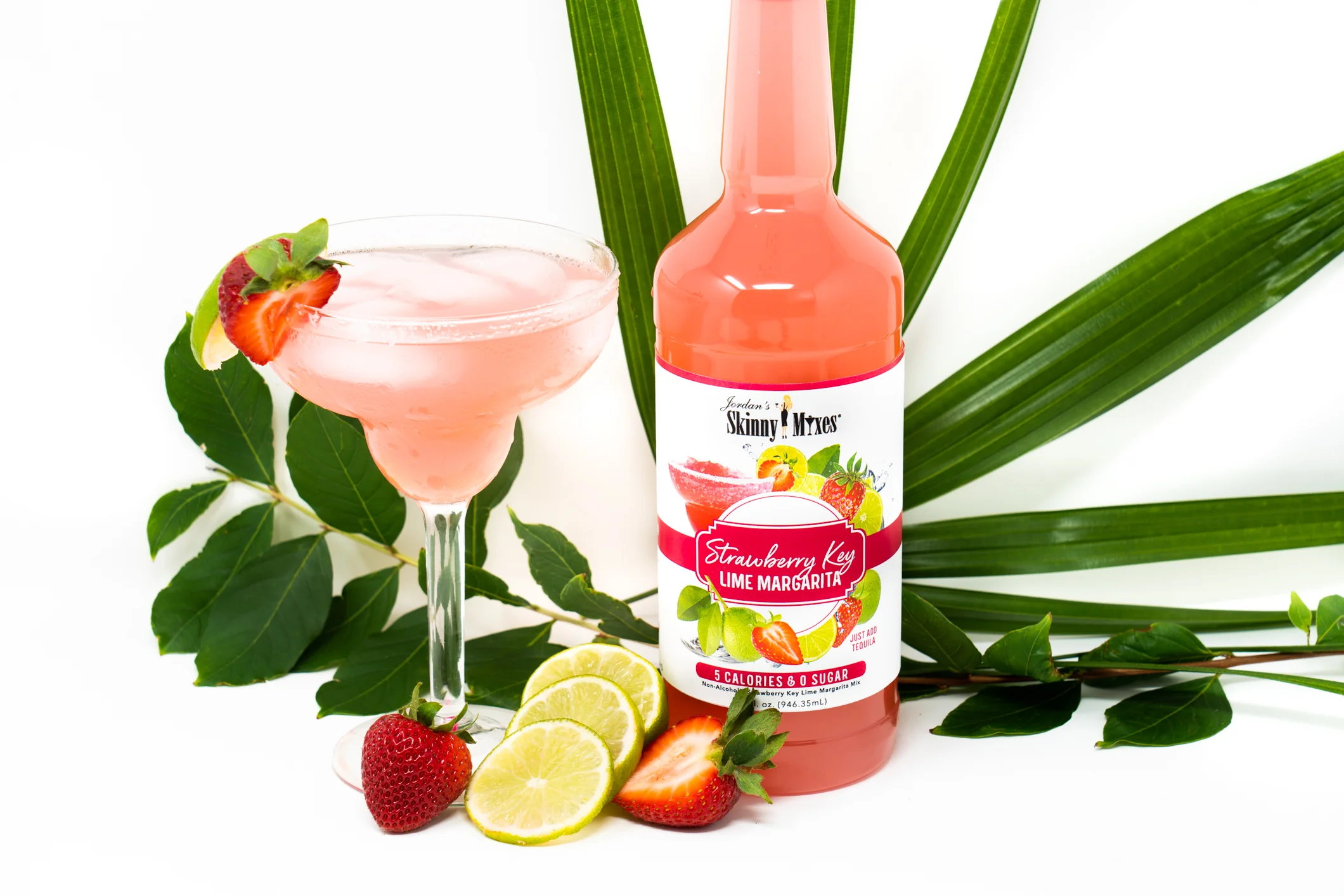 Skinny Strawberry Key Lime Margarita Mix(Best Before Date:-16/06/2025) - Image 3