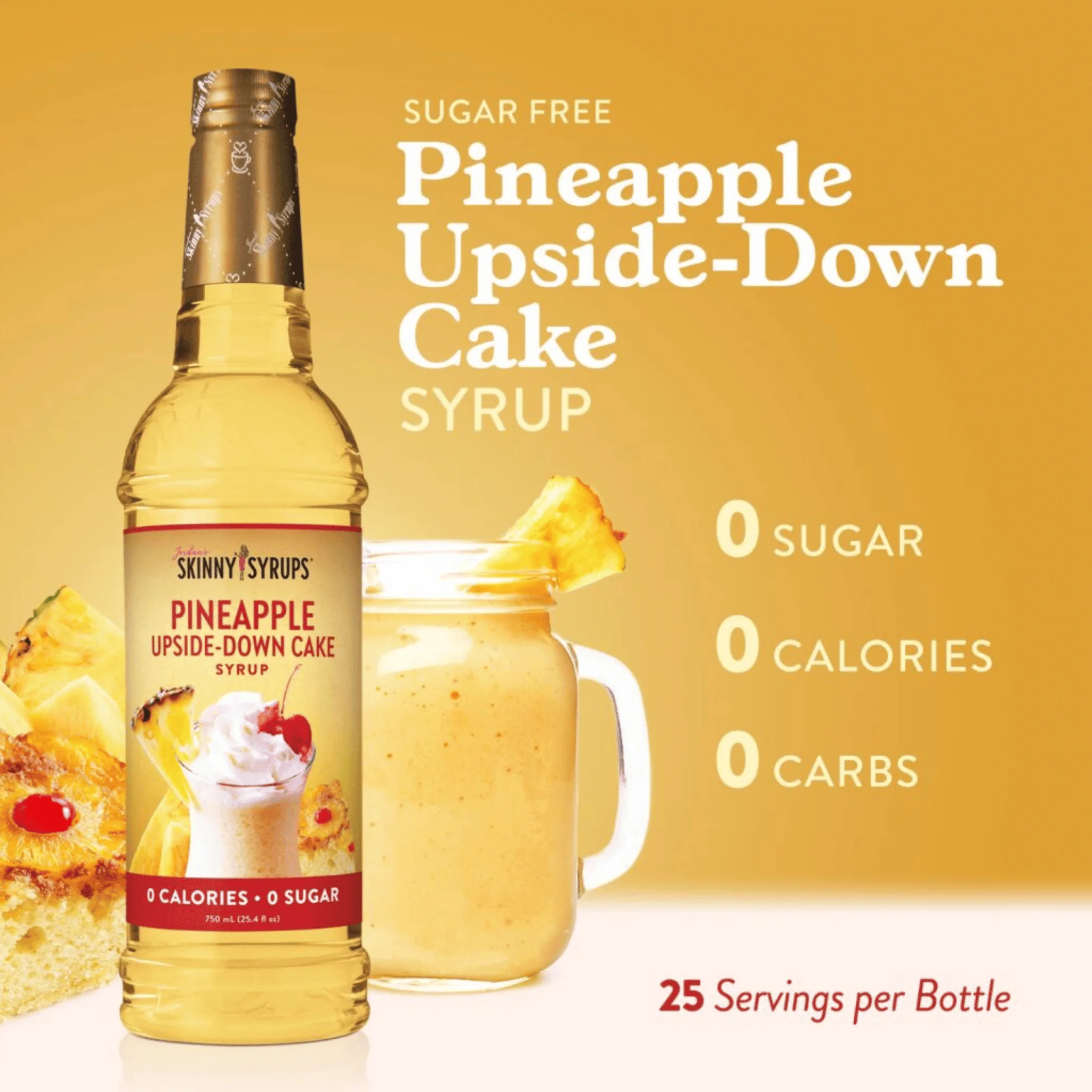 Sugar Free Pineapple Upside Down Cake Syrup - Image 4