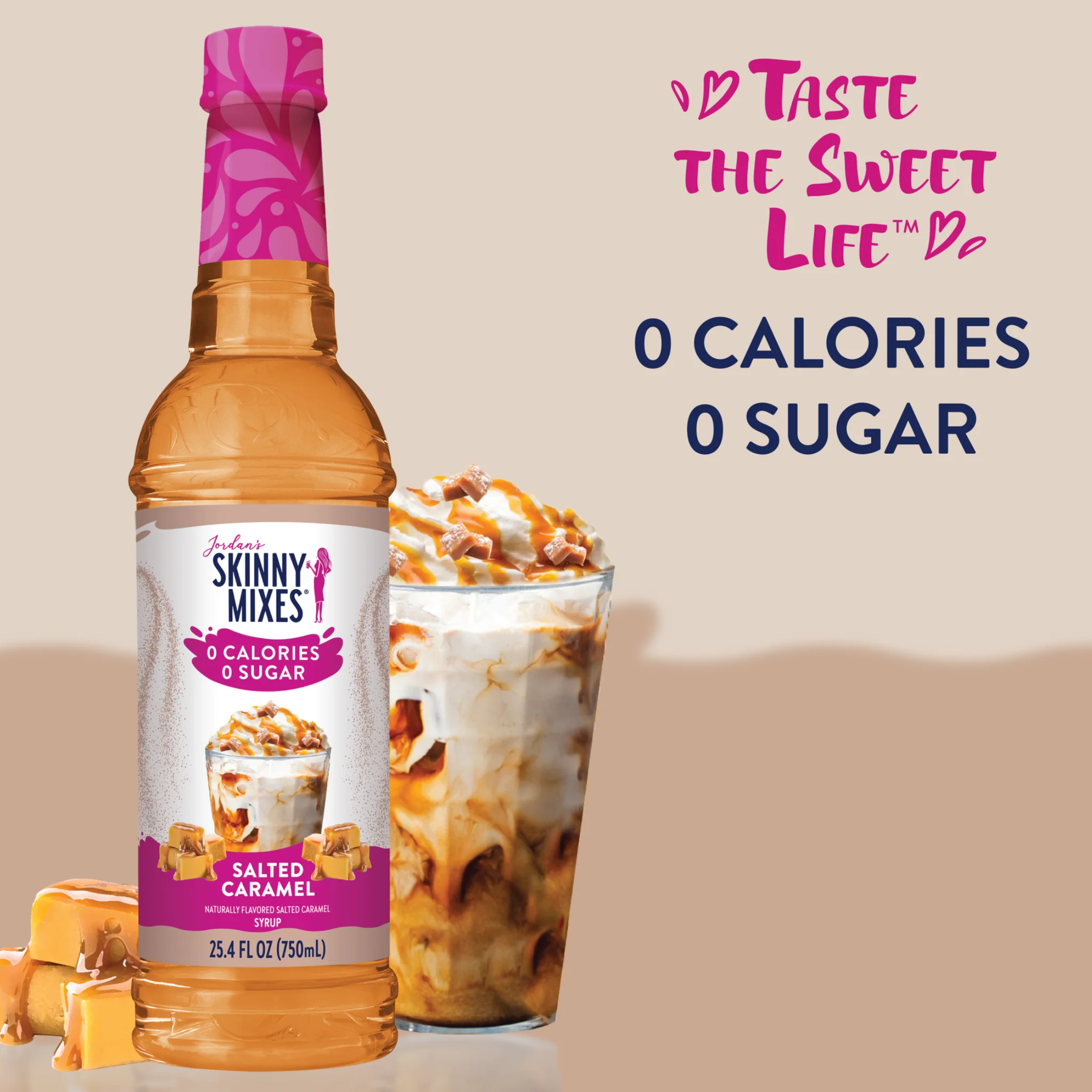 Sugar Free Salted Caramel Syrup - Image 4
