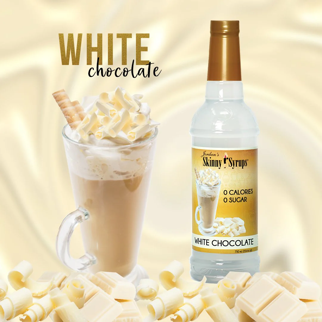 Sugar Free White Chocolate Syrup - Image 3